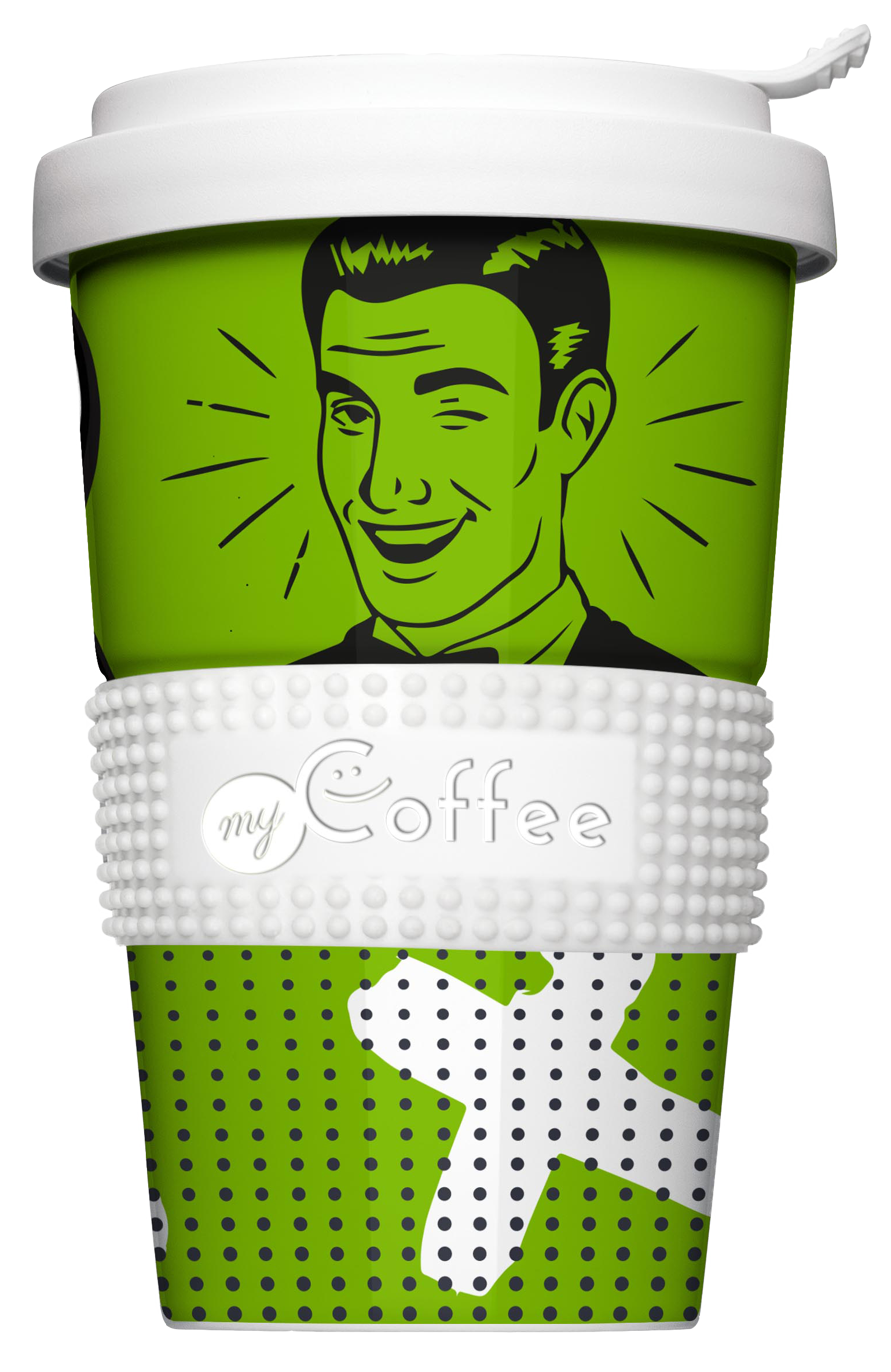 Mehrwegbecher mycoffee edition "Motivation"