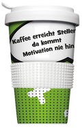 Mehrwegbecher mycoffee edition "Motivation"