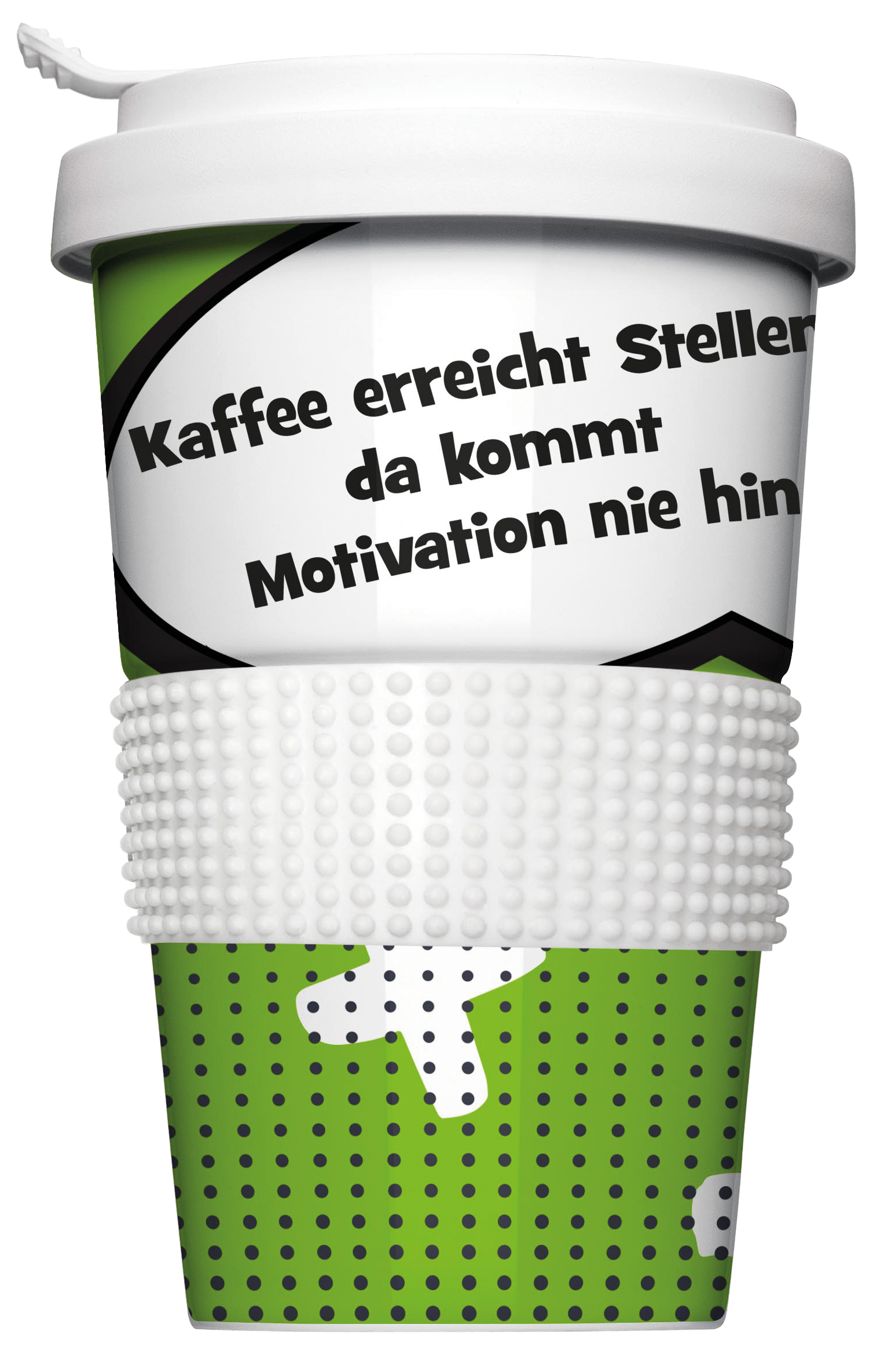 Mehrwegbecher mycoffee edition "Motivation"